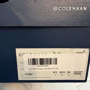 Cole Haan Navy dress shoes size 10.5